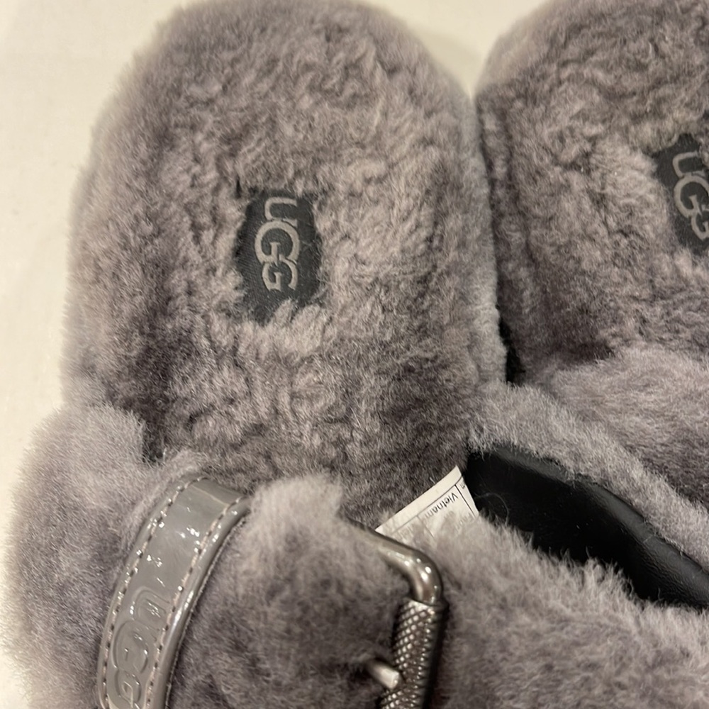 Ugg Fuzz Yeah Genuine Shearling Slide - image 4